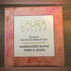 Laura Geller Baked Blush-N-Brighten pink buttercream.